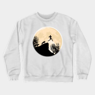 On The Wolves' Cliff Crewneck Sweatshirt